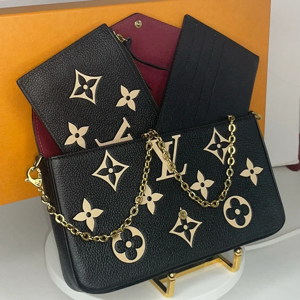 LOUIS VUITTON Bi Color Empriente Felicie - Picture 4 of 13